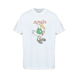 Moncler White T-Shirts & Vests - T-Shirts Men